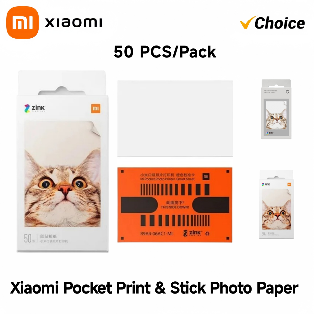 Commercial Printing Paper - Фотобумага Xiaomi ZINK Pocket, 3 дюйма,