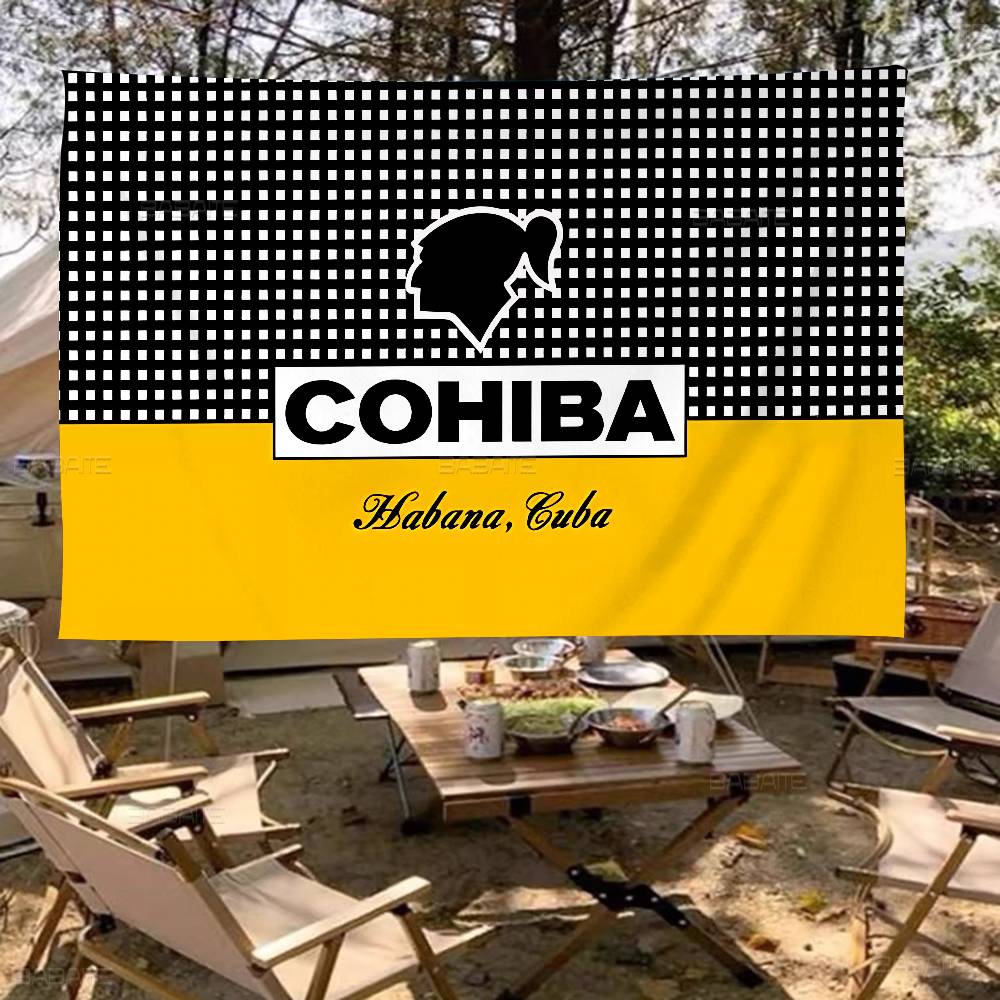 Commercial Printing Inc - Флаг компании C-Cohibas для коммерческой рекламы
