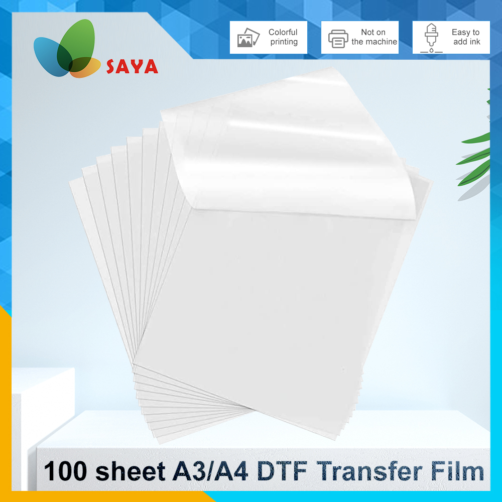 Commercial Printing Paper - 50/100 шт. пленки DTF A3/A4, двусторонняя