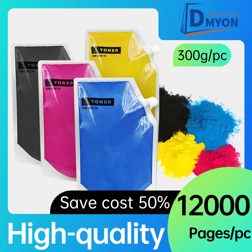 Laser Toner Powder - 300 г/шт., Запасной тонер-порошок, совместимый с