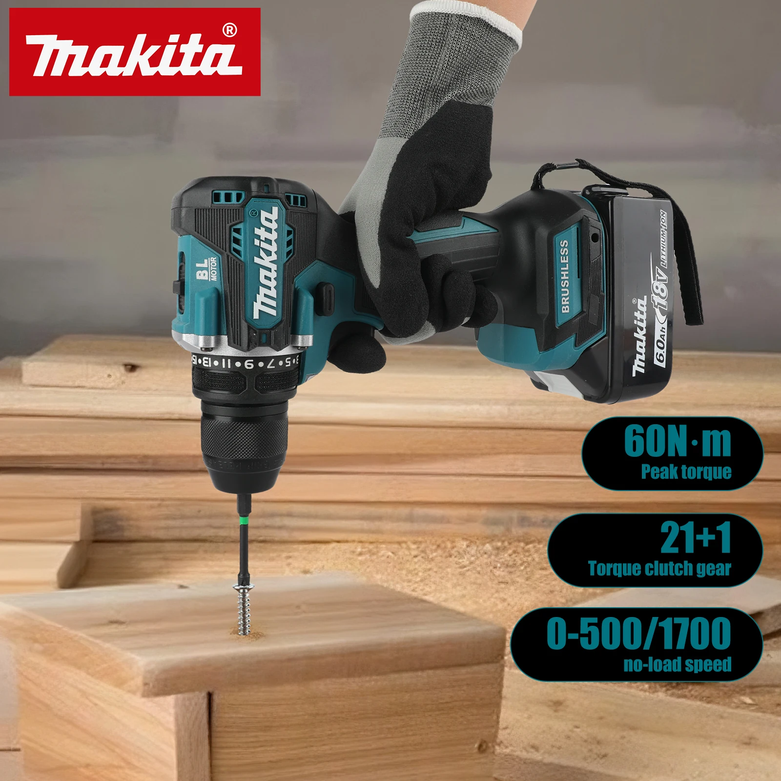 Аккумуляторная дрель-шуруповер – обзор и цена Makita Drill Ddf484