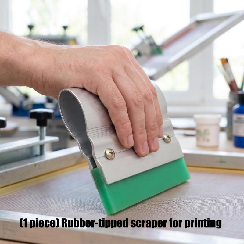 Резиновая ракель для печати с  – обзор и цена Screen Printing Squeegee