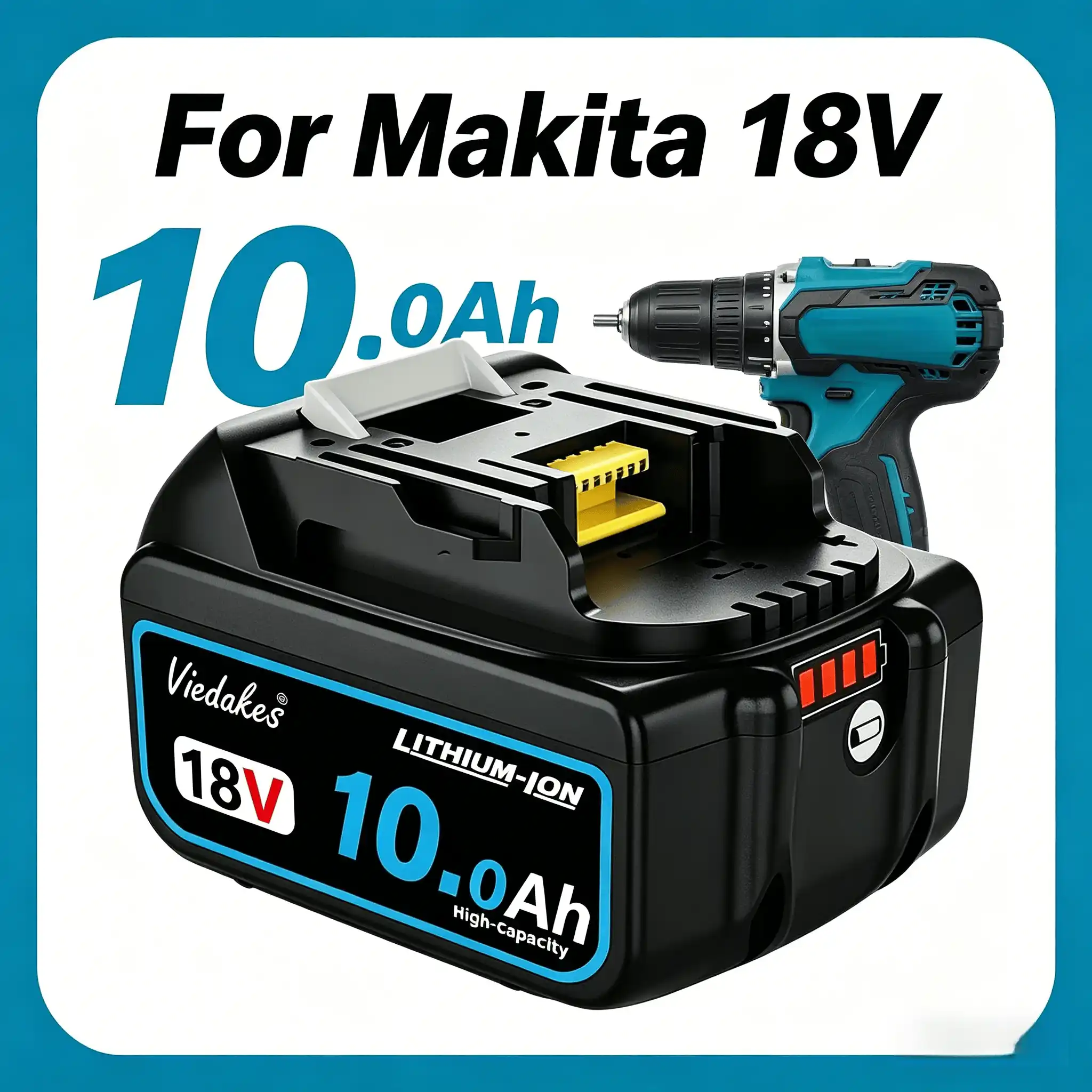Аккумулятор Makita 18В 12.0Ач  – обзор и цена Makita Drill Ddf484