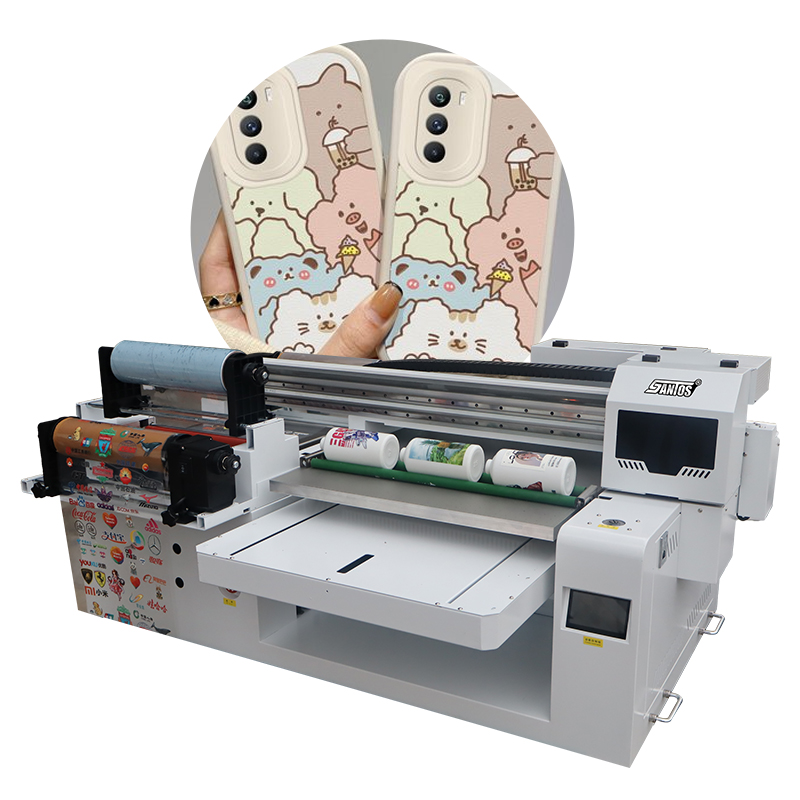 Многоформатный планшетный УФ-п – обзор и цена Commercial Dtf Printing
