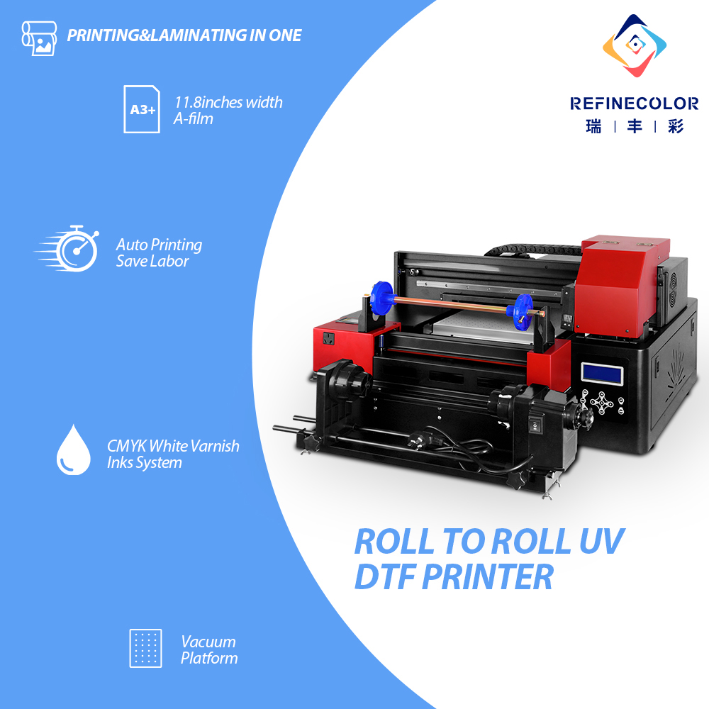 Промышленный УФ-принтер Refine – обзор и цена Commercial Dtf Printing