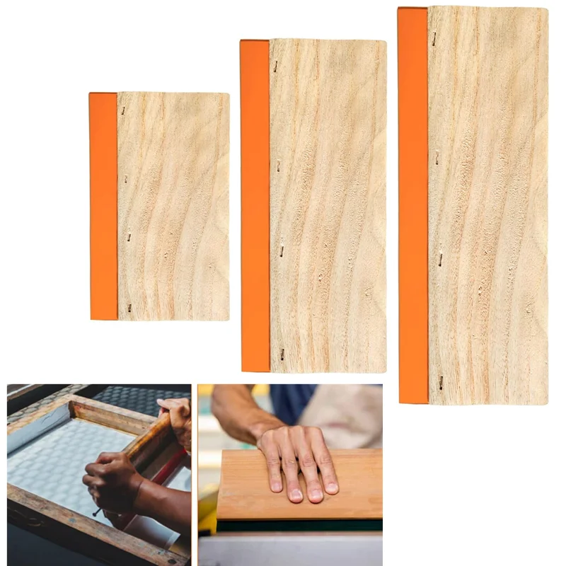 Резиновый ракель для трафаретн – обзор и цена Screen Printing Squeegee